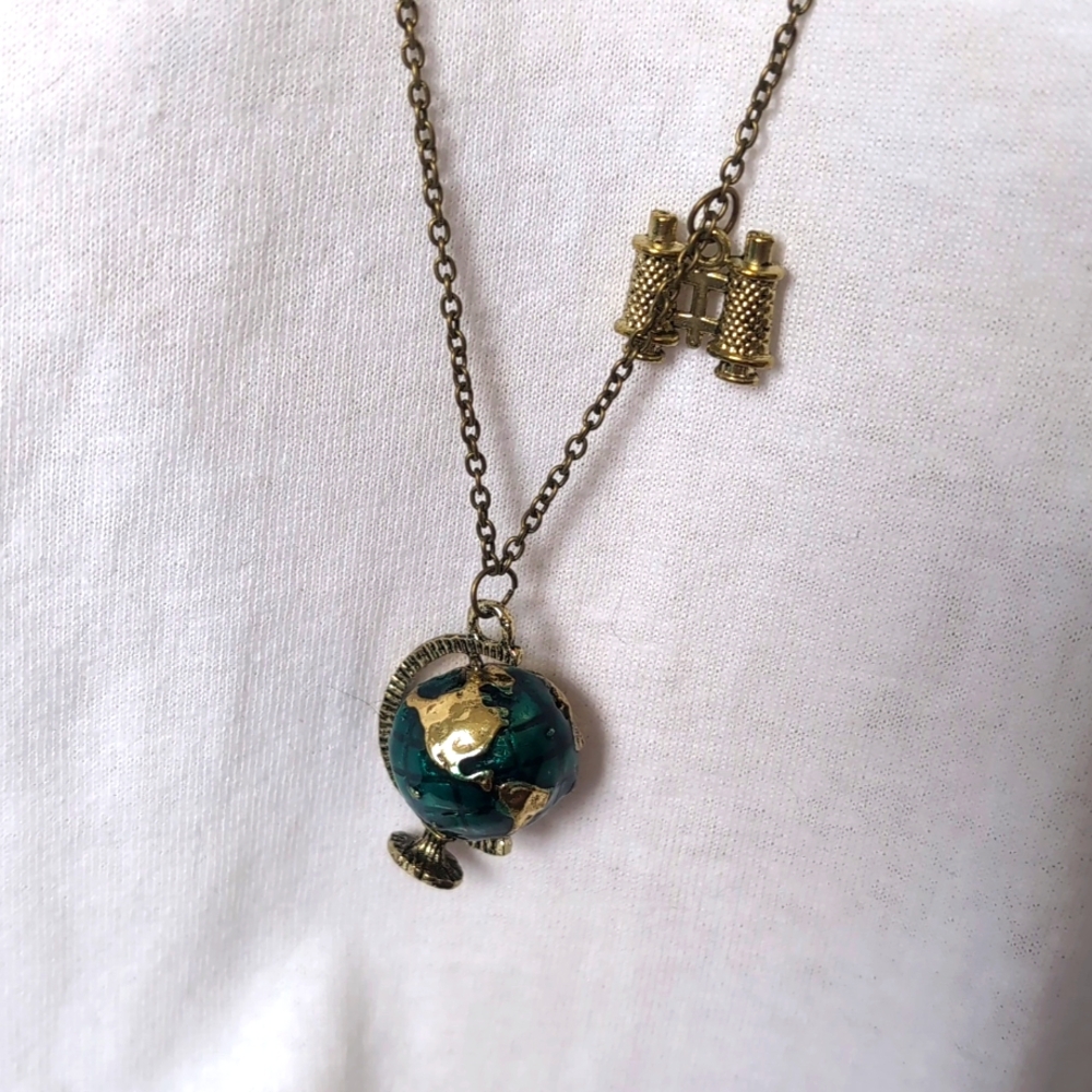 Globe Pendant Necklace